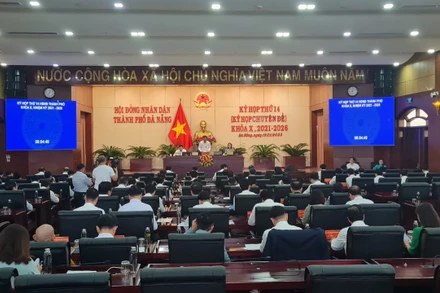 Khai mạc kỳ họp lần thứ 14 (chuyên đề) Hội đồng nhân dân thành phố Đà Nẵng.