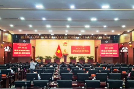 Hội nghị tổng kết Luật Hoạt động giám sát của Quốc hội và Hội đồng nhân dân tại Đà Nẵng.