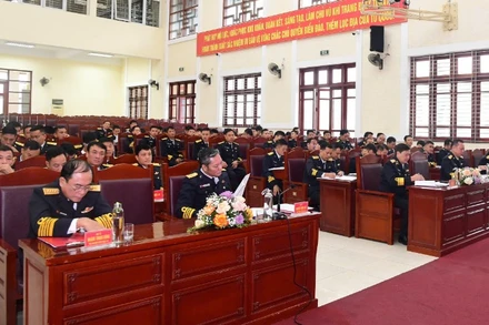 Đại biểu dự hội nghị tập trung phân tích, đánh giá kết quả và hạn chế; đề xuất các giải pháp nâng cao chất lượng công tác tham mưu.