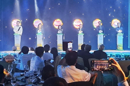 Khánh thành Khu nghỉ dưỡng chất lượng cao ở Khu du lịch quốc gia Sa Pa. (Ảnh: QUỐC HỒNG)