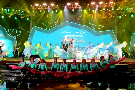 Khai mạc "Lễ hội mùa hè Sa Pa - 2023". (Ảnh: QUỐC HỒNG)