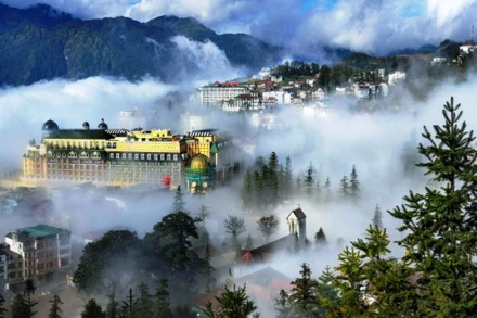 Khu du lịch quốc gia Sa Pa hôm nay. (Ảnh: TL)