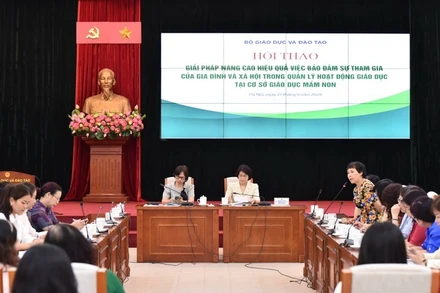 Quang cảnh hội thảo.