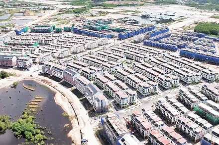 Một góc thành phố Phú Quốc.