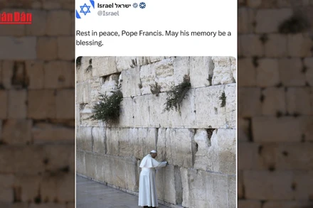 [Video] Israel xóa lời chia buồn về sự ra đi của Giáo hoàng Francis