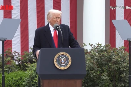 [Video] Tổng thống Mỹ làm rõ mức thuế đối với hàng Trung Quốc là 145%