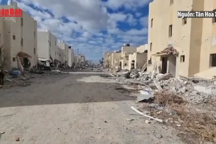 [Video] Lực lượng Hamas tố Israel phá hủy 90% nhà dân ở Rafah