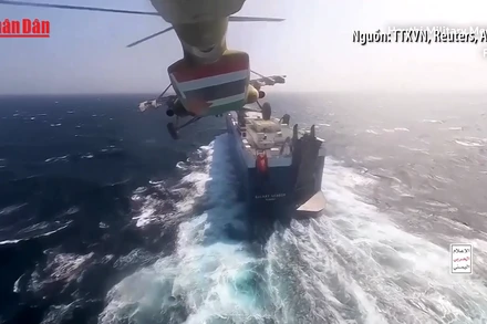 [Video] Mỹ tấn công quân sự quy mô lớn vào lực lượng Houthi tại Yemen