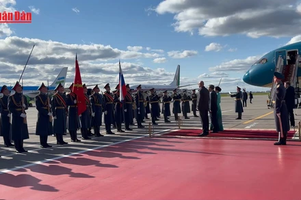 [Video] Tổng Bí thư Tô Lâm thăm chính thức Liên bang Nga