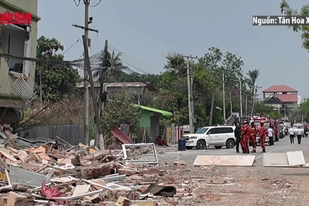 [Video] Động đất tại Myanmar: Số người thiệt mạng tăng lên hơn 3.300 người
