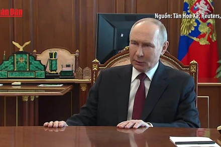 [Video] Tổng thống Nga đề xuất đối thoại trực tiếp với Ukraine ngày 15/5