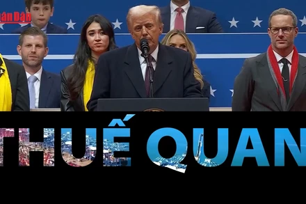 [Video] “Địa chấn” thuế quan: Ván bài chiến lược của tổng thống Mỹ Donald Trump