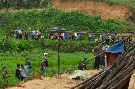 Hiện trường vụ việc.