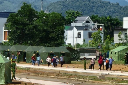 Công tác sơ tán dân được tổ chức bài bản, thiết thực, hiệu quả.