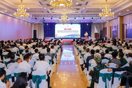 Quang cảnh hội nghị. (Ảnh: YẾN TRINH)