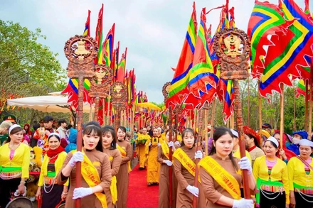 Hội Xuân Bái Đính diễn ra từ mùng 6 tháng Giêng đến hết tháng 3 âm lịch.