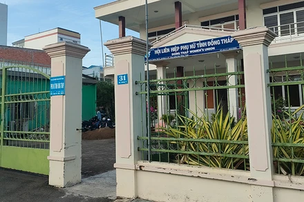 Trụ sở Hội Liên hiệp Phụ nữ tỉnh Đồng Tháp.