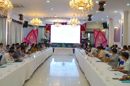 Quang cảnh hội nghị. (Ảnh: HỮU NGHĨA)