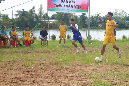 Các vận động viên tham gia tranh tài. (Ảnh: HỮU NGHĨA)