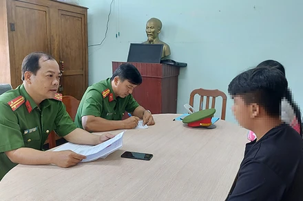 N.V.T. tại cơ quan Công an.