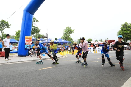 223 vận động viên của 11 đơn vị tham gia thi đấu Cúp Roller Sport 2024.