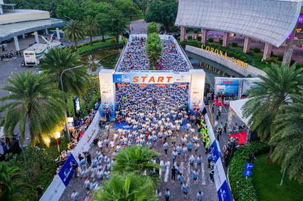 Gần 5.000 vận động viên tham gia Giải chạy VTV Phú Quốc Marathon 2025.