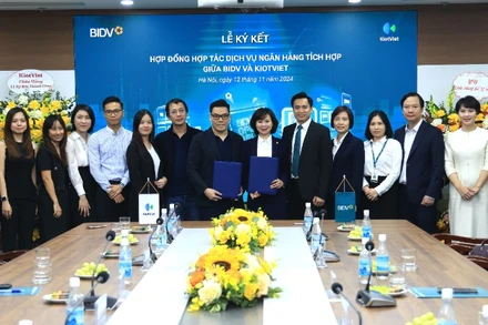BIDV và KIOTVIET hợp tác triển khai dịch vụ ngân hàng tích hợp