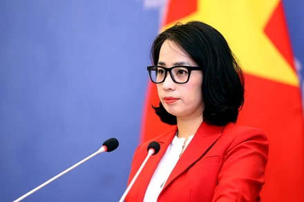 Người phát ngôn Bộ Ngoại giao Việt Nam Phạm Thu Hằng. (Ảnh: Bộ Ngoại giao Việt Nam)
