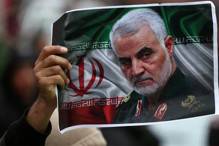 Ông Qasem Soleimani đã thiệt mạng trong một vụ không kích nhằm vào đoàn xe chở ông tại sân bay quốc tế thủ đô Baghdad (Iraq), ngày 3/1/2020. Ảnh: Reuters