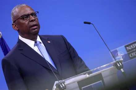 Bộ trưởng Quốc phòng Mỹ Lloyd Austin. (Ảnh: Reuters)
