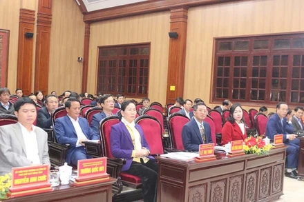 Các đại biểu dự hội nghị.