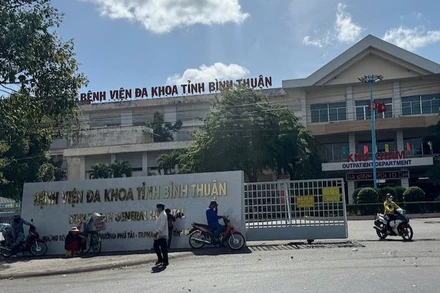 Bệnh viện đa khoa tỉnh Bình Thuận.