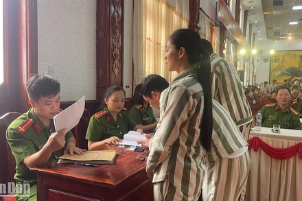 Bình Thuận: Đặc xá 276 phạm nhân