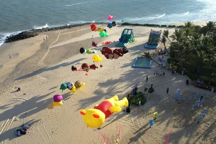 Lễ hội thả diều.