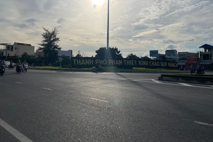 Đường Quốc lộ 1 sẽ được nâng cấp.