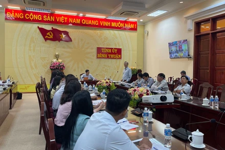 Quang cảnh hội nghị.