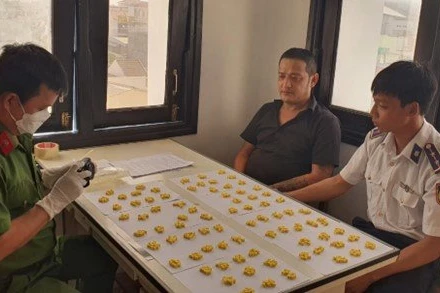 Đối tượng đã bị công an bắt.