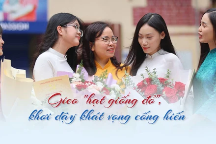Gieo "hạt giống đỏ", khơi dậy khát vọng cống hiến