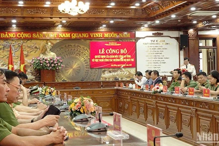 Quang cảnh buổi lễ.