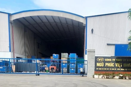 Công ty Trách nhiệm hữu hạn Cơ khí Ngũ Phúc Việt Nam ở cụm công nghiệp Cao An (Cẩm Giàng) bị phạt 264 triệu đồng.