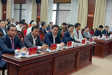 Các đại biểu dự Hội nghị lần thứ 18 Ban Chấp hành Đảng bộ tỉnh Hải Dương khóa 17.