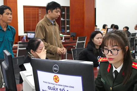 Ngày 3/3 các hoạt động tại Trung tâm Phục vụ hành chính công tỉnh Hải Dương diễn ra thông suốt.