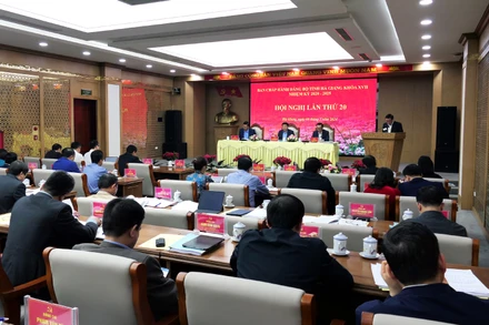 Toàn cảnh hội nghị.