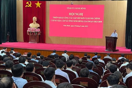 Quang cảnh Hội nghị. (Ảnh: XUÂN TRƯỜNG)