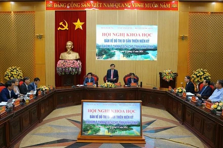 Quang cảnh hội nghị. (Ảnh: ANH TUẤN)