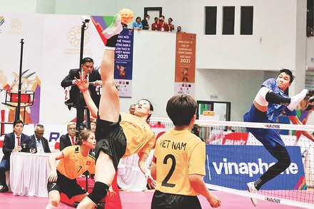 Cầu mây Việt Nam có nhiều khởi sắc những năm gần đây. Ảnh ITN