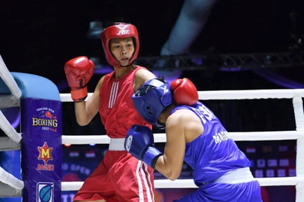 Võ Thị Kim Ánh bất ngờ giành vé dự Olympic 2024 . (Ảnh: ABF)