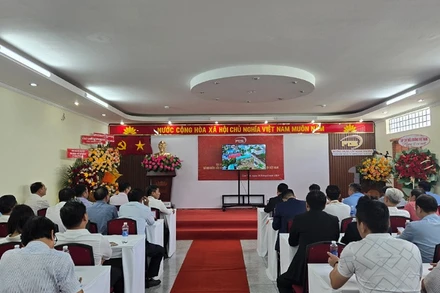 Quang cảnh tại buổi lễ.