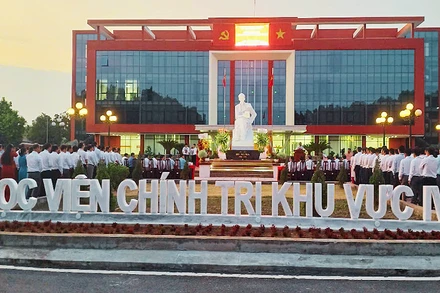 Toàn cảnh buổi lễ.