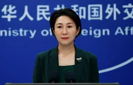 Người phát ngôn Bộ Ngoại giao Trung Quốc Mao Ninh. (Ảnh: Bộ Ngoại giao Trung Quốc)